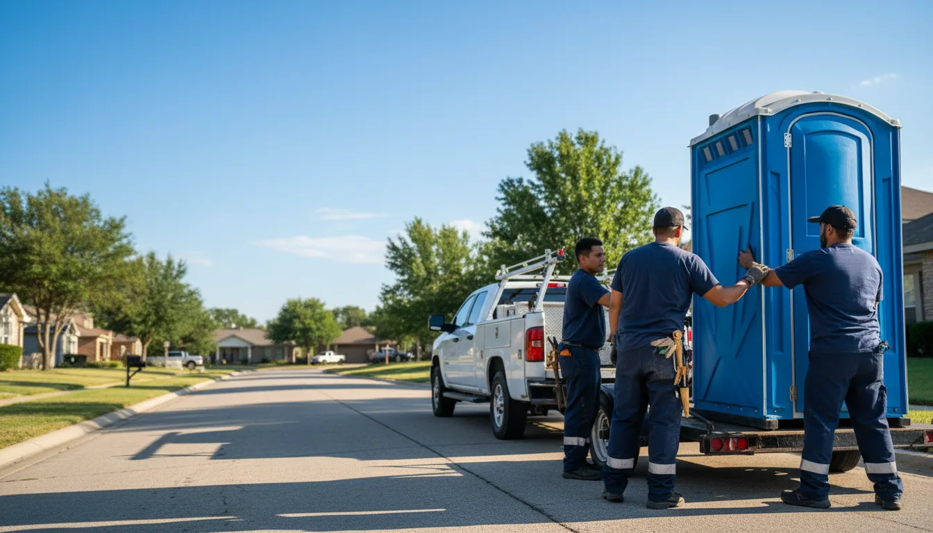 Portable Toilet Rental in Italy, TX near me